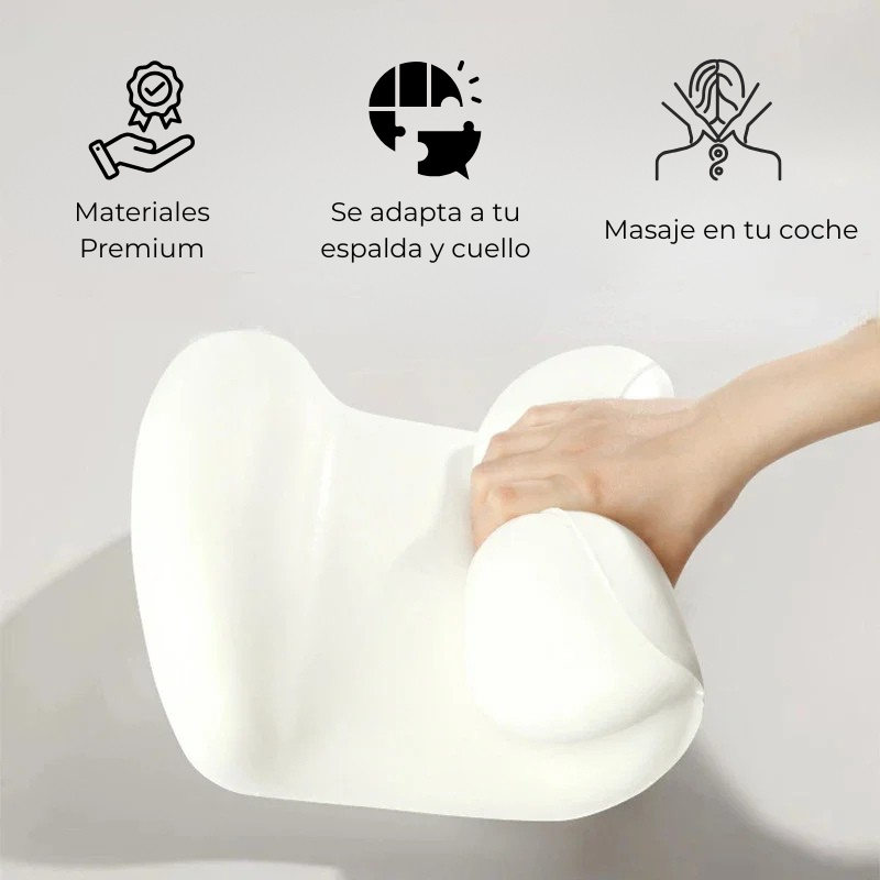 ZenRide™- Almohada PREMIUM lumbar y cervical coche