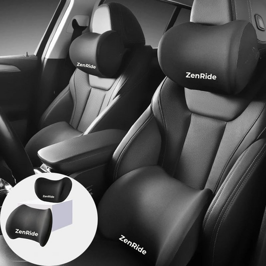 ZenRide™- Almohada PREMIUM lumbar y cervical coche